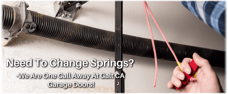 Broken Garage Door Spring Galt CA